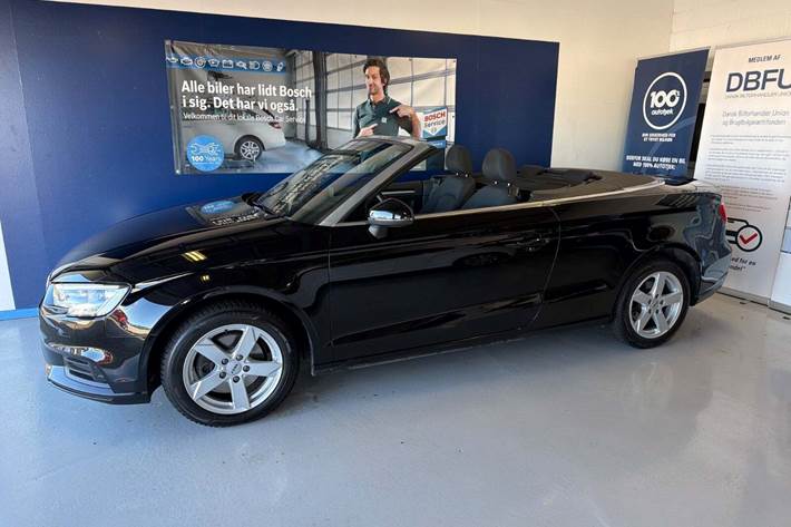 Sort Audi A3 fra 2018