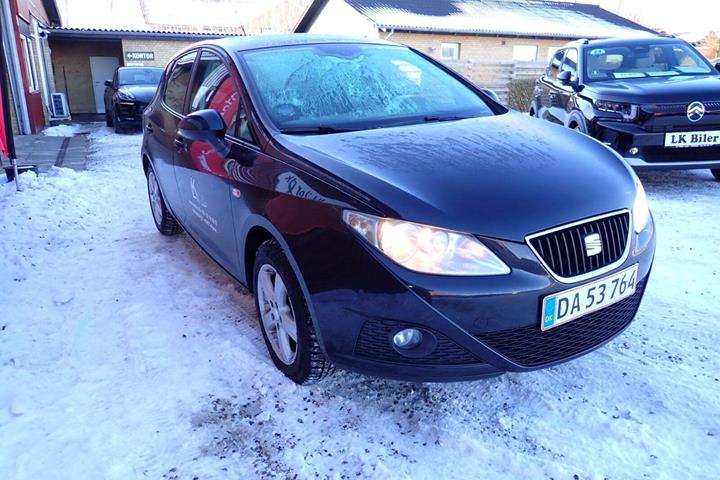 Sort Seat Ibiza fra 2011