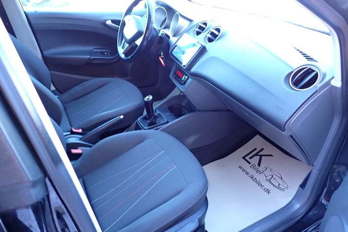 Sort Seat Ibiza fra 2011