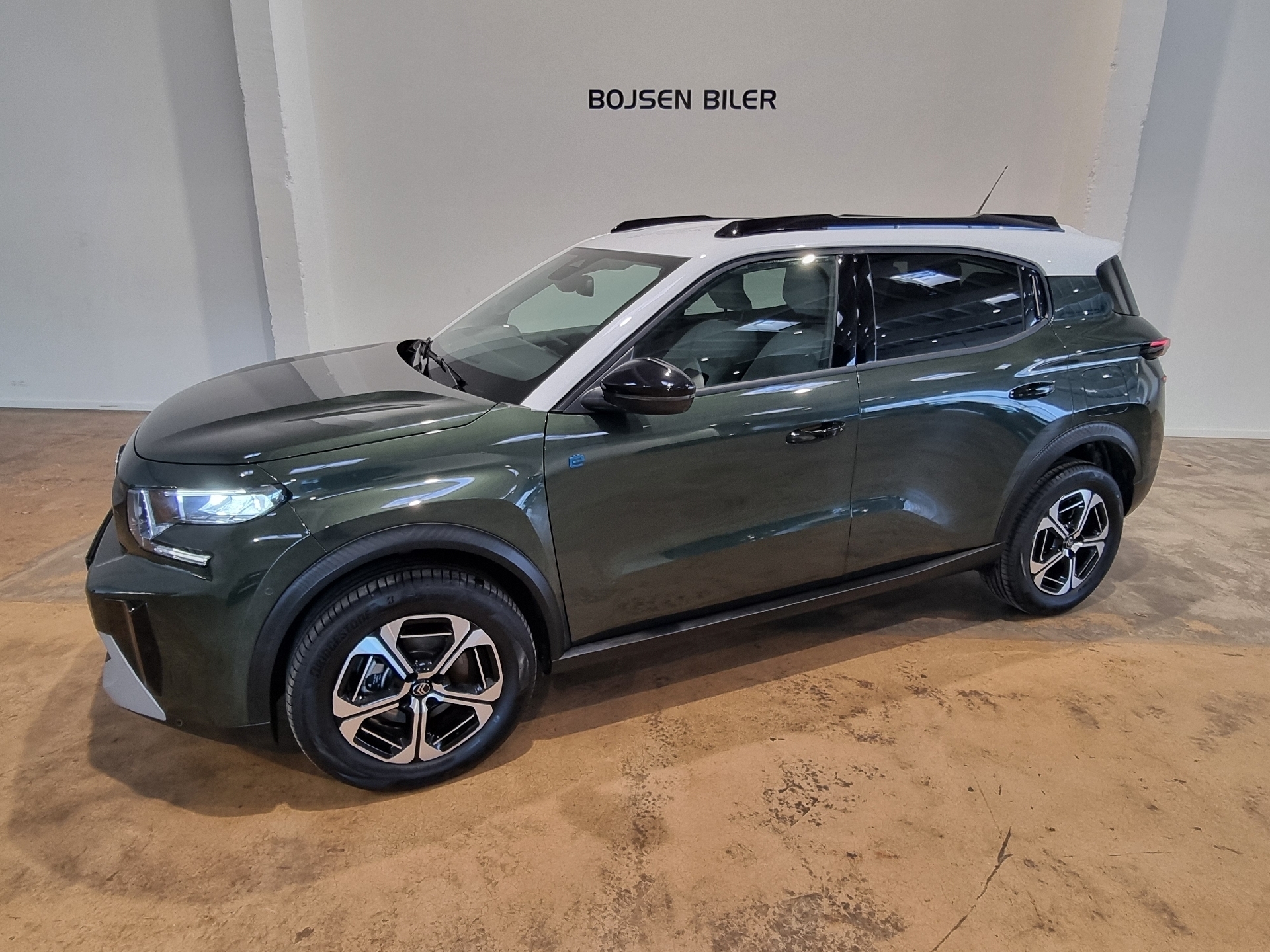 Grøn Citroën e-C3 Aircross fra 2024