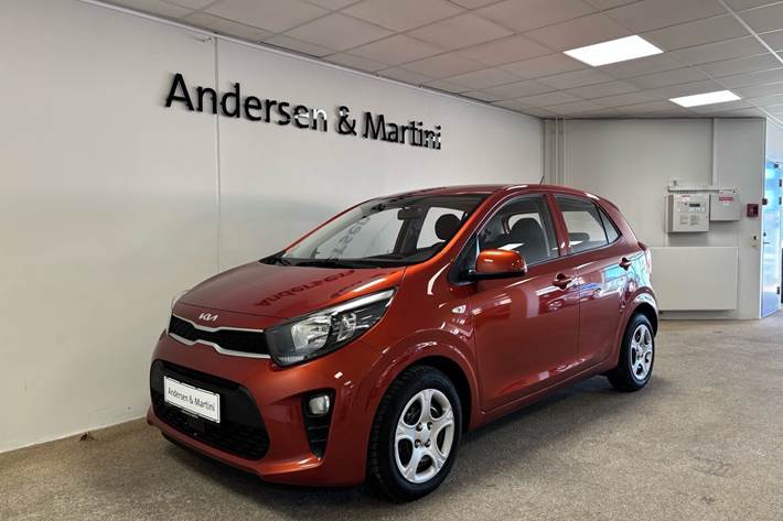 Orange Kia Picanto fra 2023
