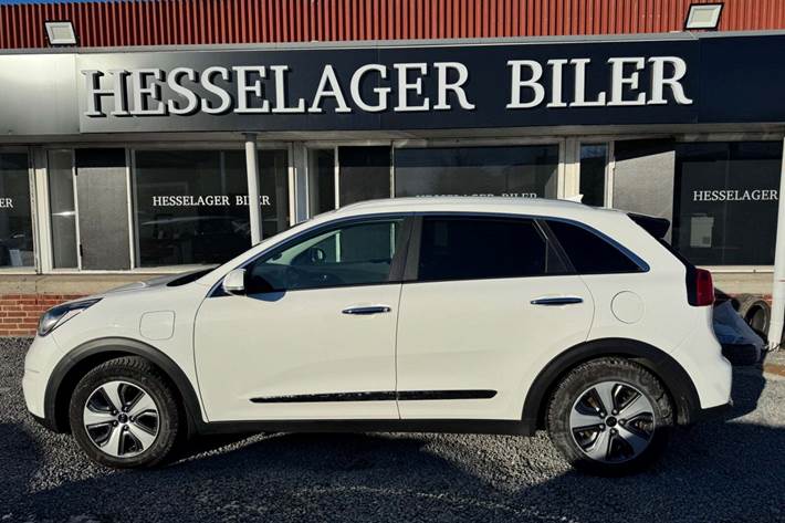 Hvid Kia Niro fra 2018
