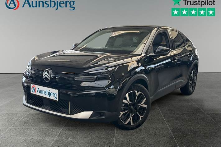 Sort Citroën ë-C4 fra 2025 set udefra