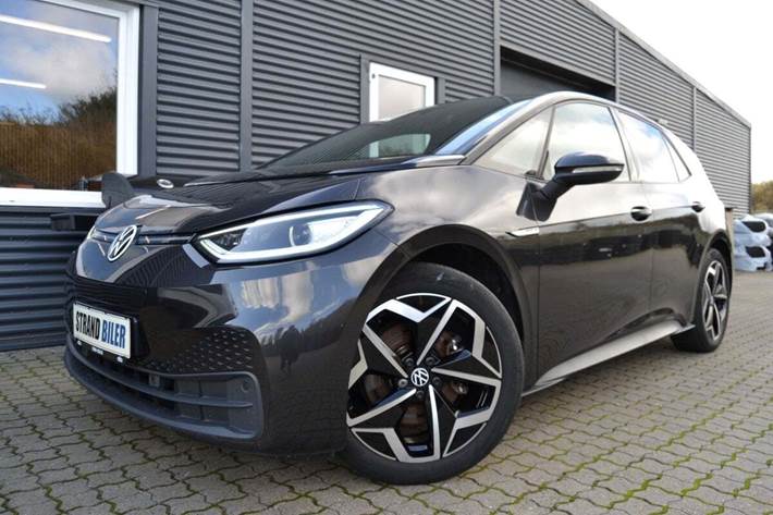 Grå VW ID.3 fra 2021