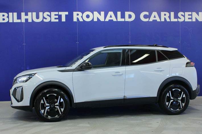 Hvid Peugeot 2008 fra 2023