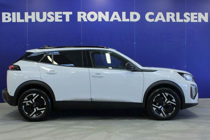 Hvid Peugeot 2008 fra 2023