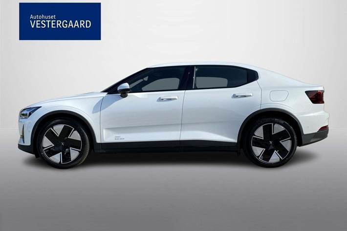 Hvid Polestar 2 fra 2025
