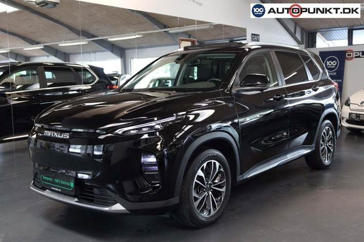 Sort Maxus Euniq6 fra 2022 set udefra