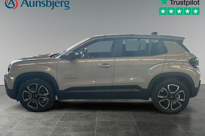 Grå Jeep Avenger fra 2024