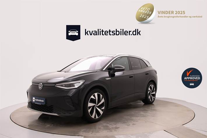 Sort VW ID.4 fra 2022 set udefra