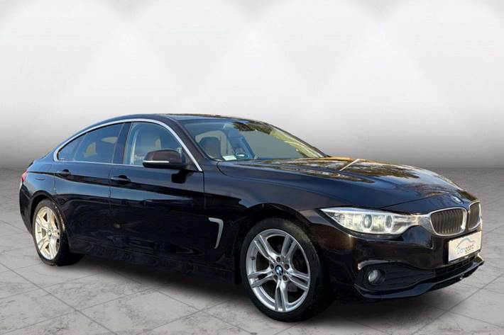 Brun BMW 420d fra 2017