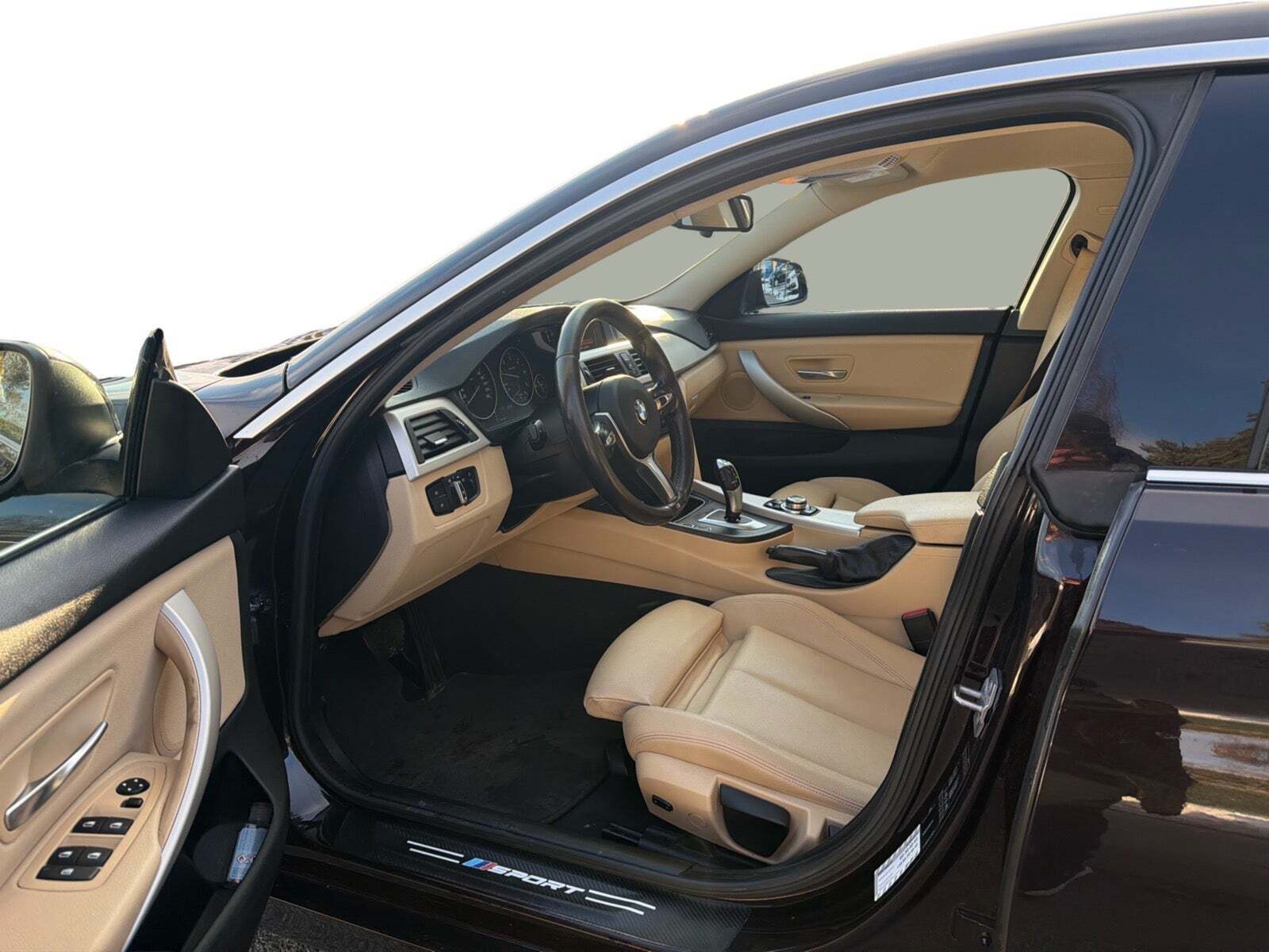 Brun BMW 420d fra 2017