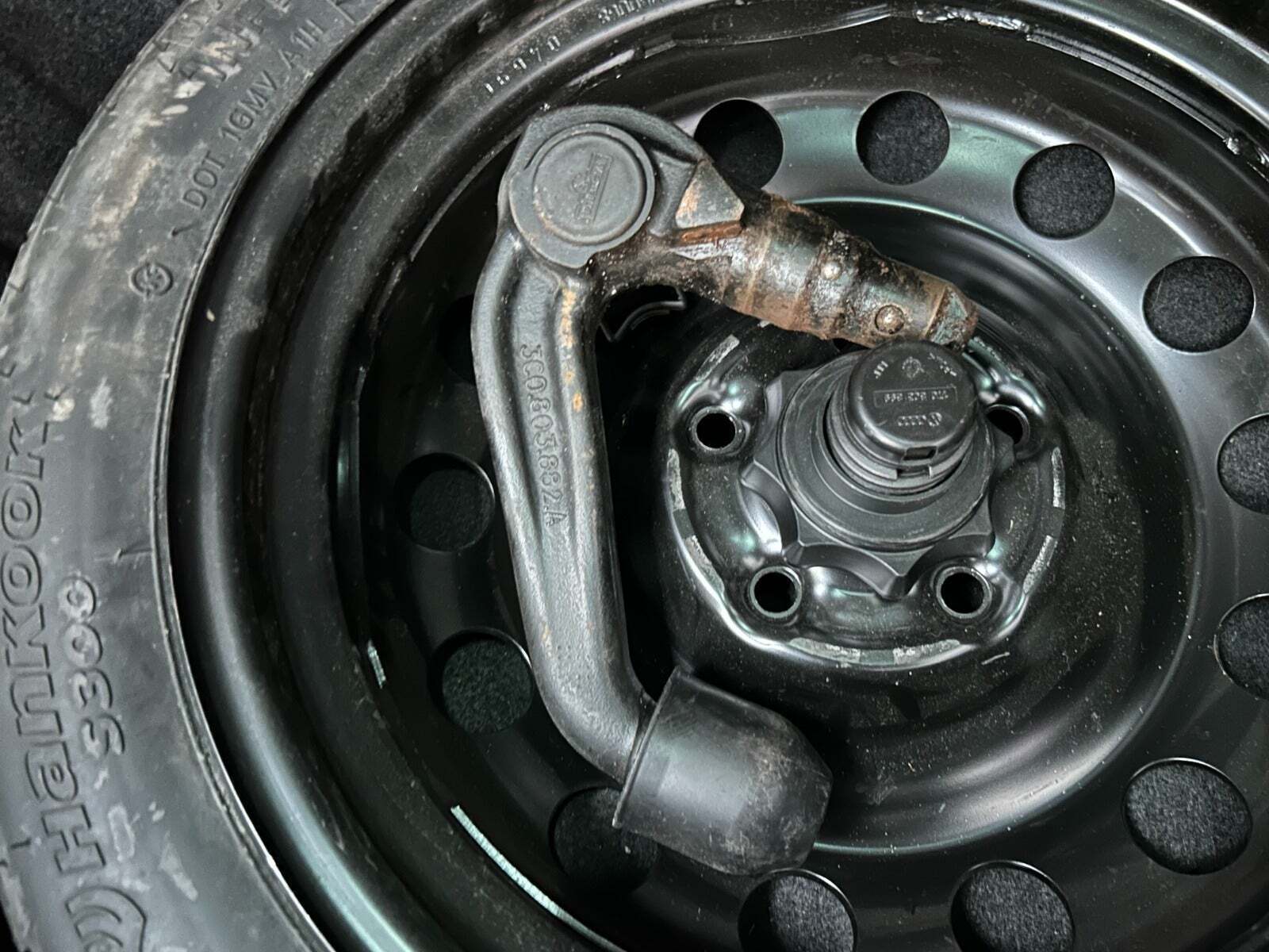 Sort VW Golf VII fra 2016