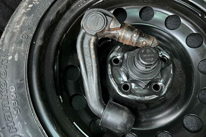 Sort VW Golf VII fra 2016