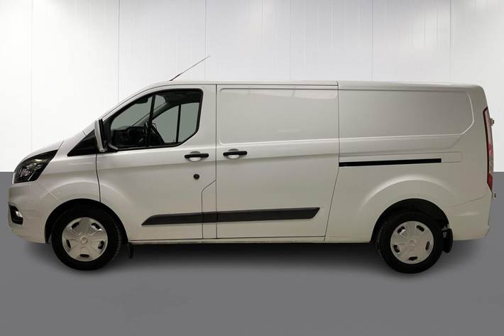 Hvid Ford Transit Custom fra 2022