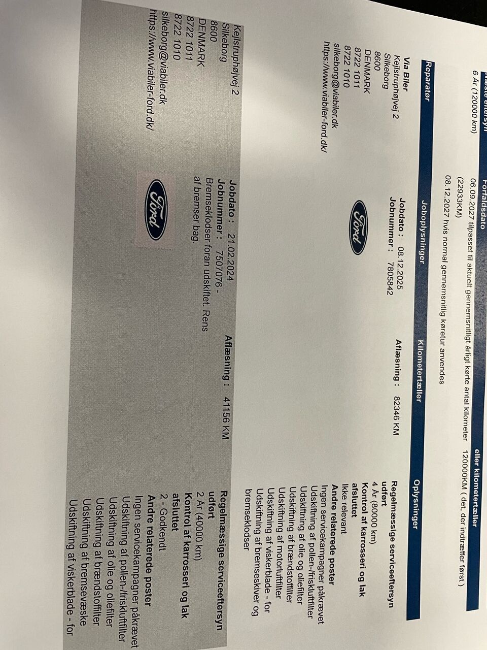 Hvid Ford Transit Custom fra 2022