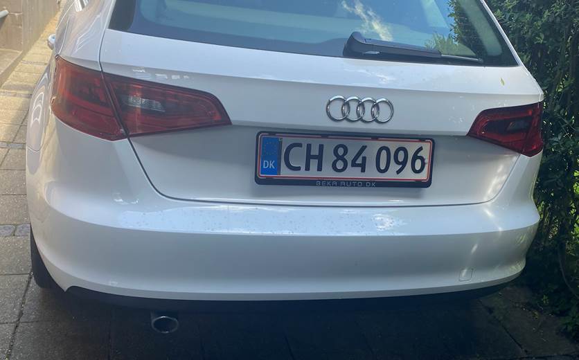 Audi A3 Sportback 1,6 TDI 110 HK 5-DØRS