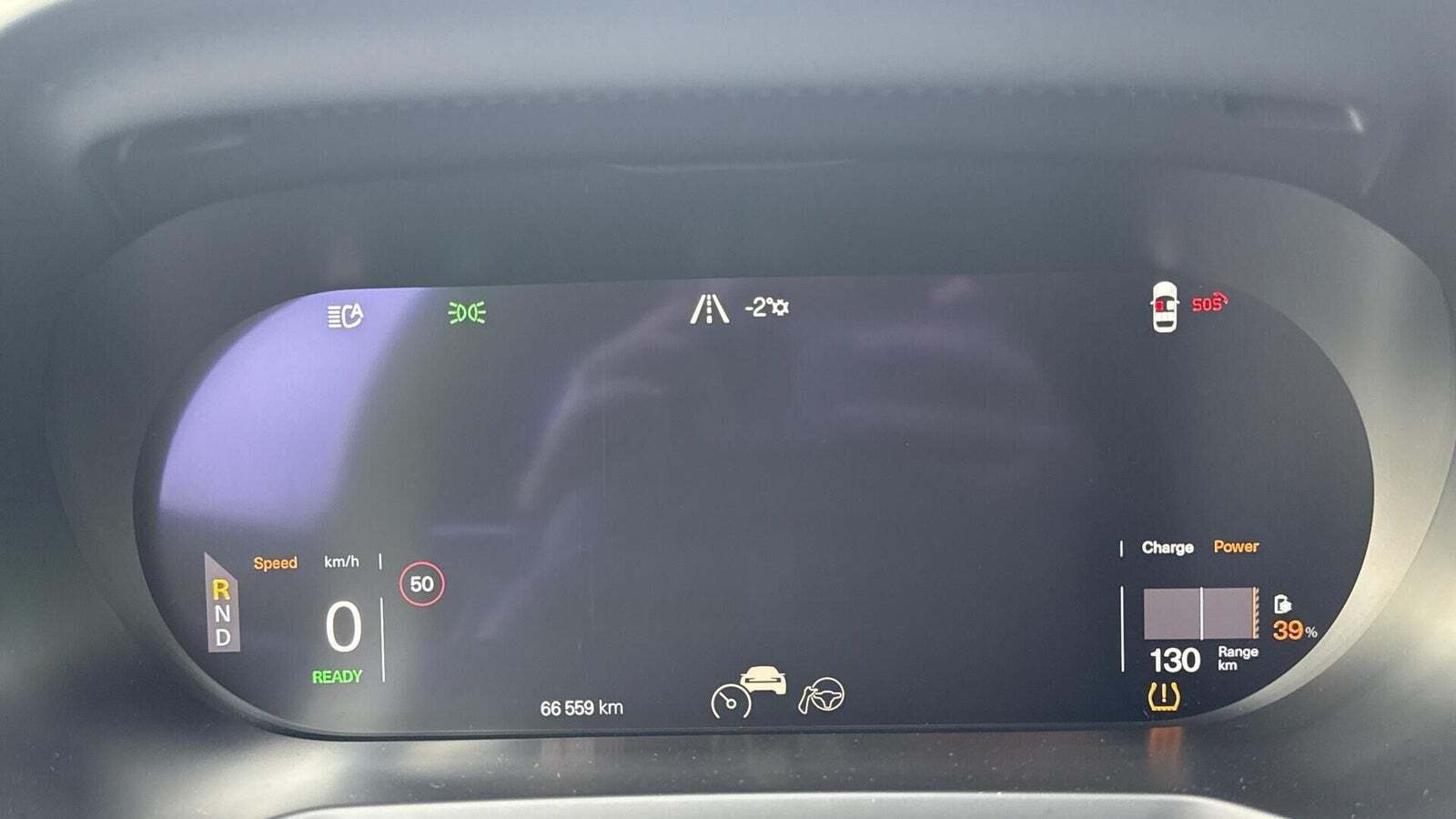 Blå Polestar 2 fra 2022