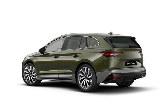 Grøn Skoda Enyaq fra 2026