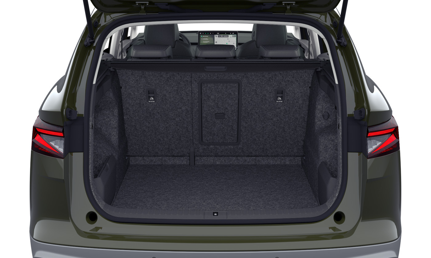 Grøn Skoda Enyaq fra 2026