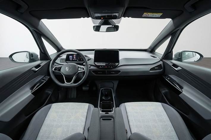 Grå VW ID.3 fra 2021