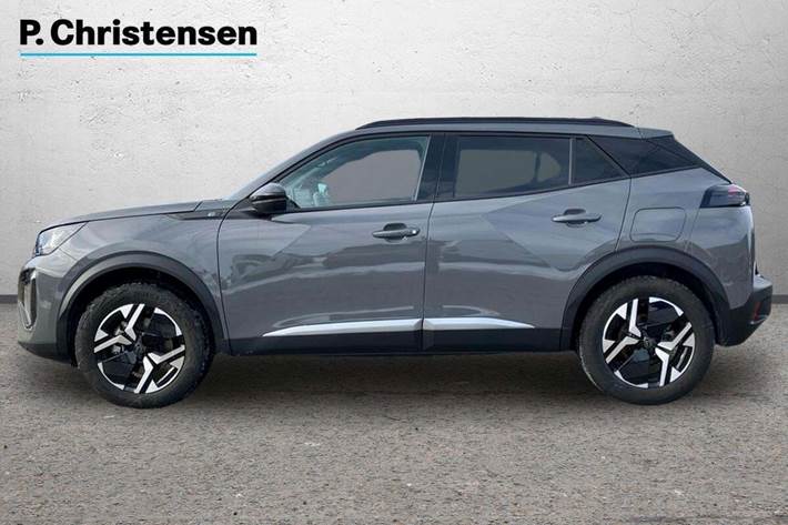 Grå Peugeot e-2008 fra 2025