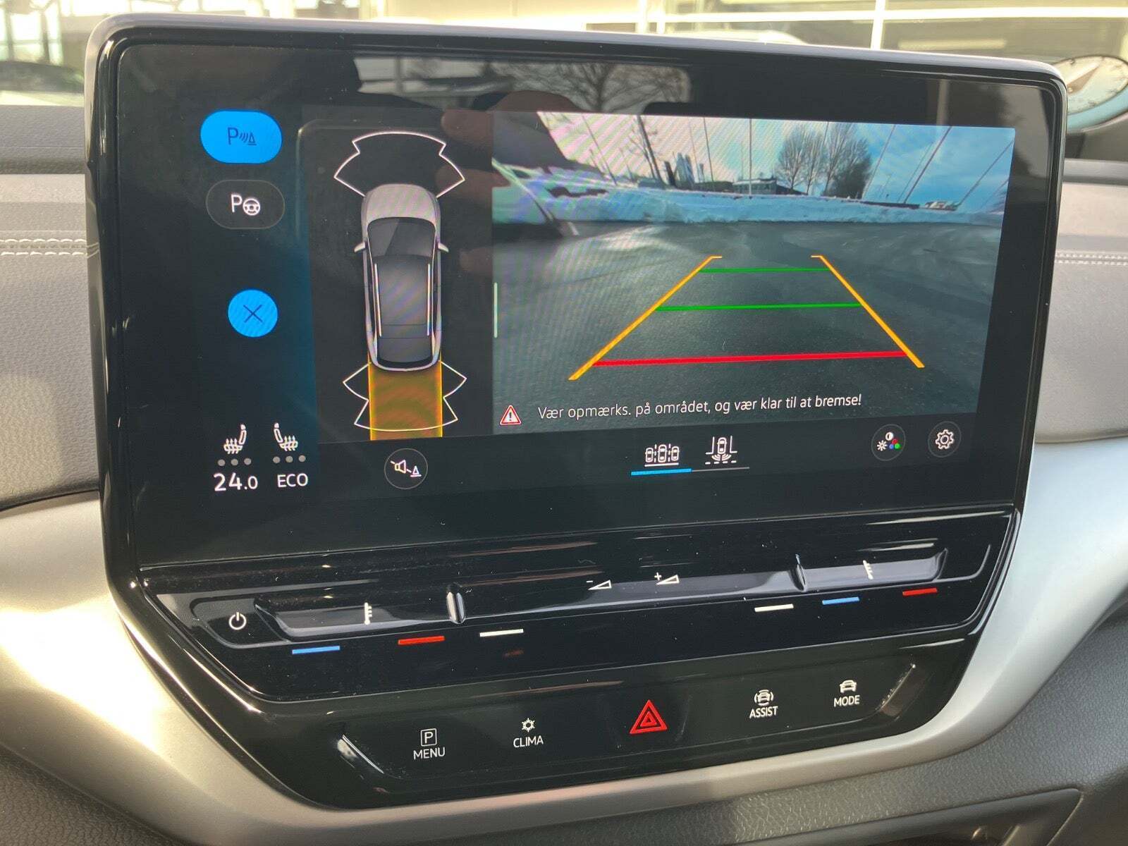 Blå VW ID.4 fra 2023