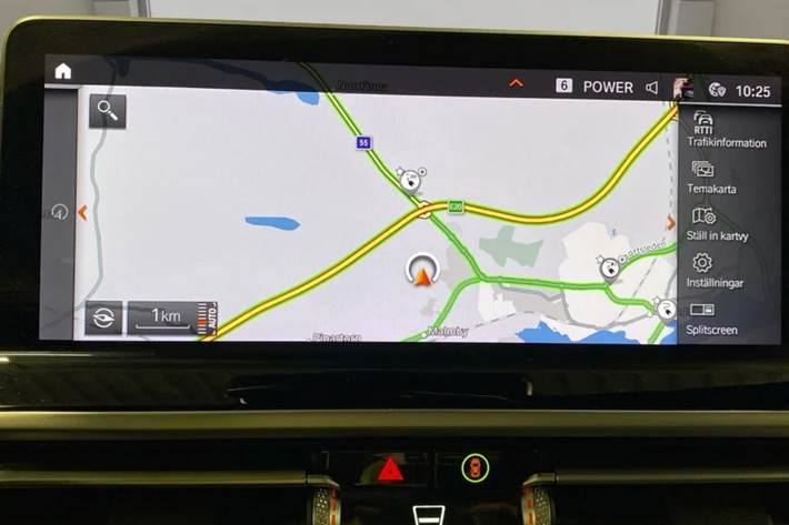 Grå BMW iX3 fra 2023