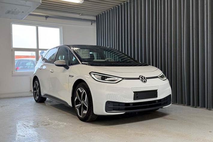 Hvid VW ID.3 fra 2021