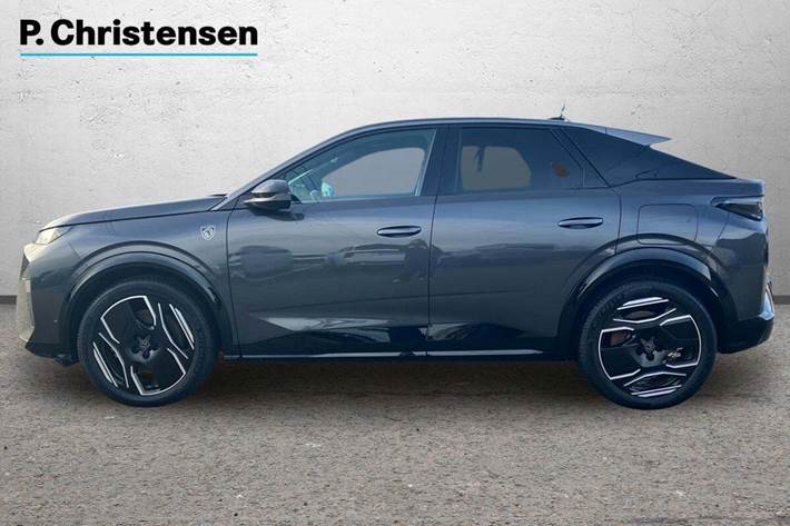 Grå Peugeot e-3008 fra 2025