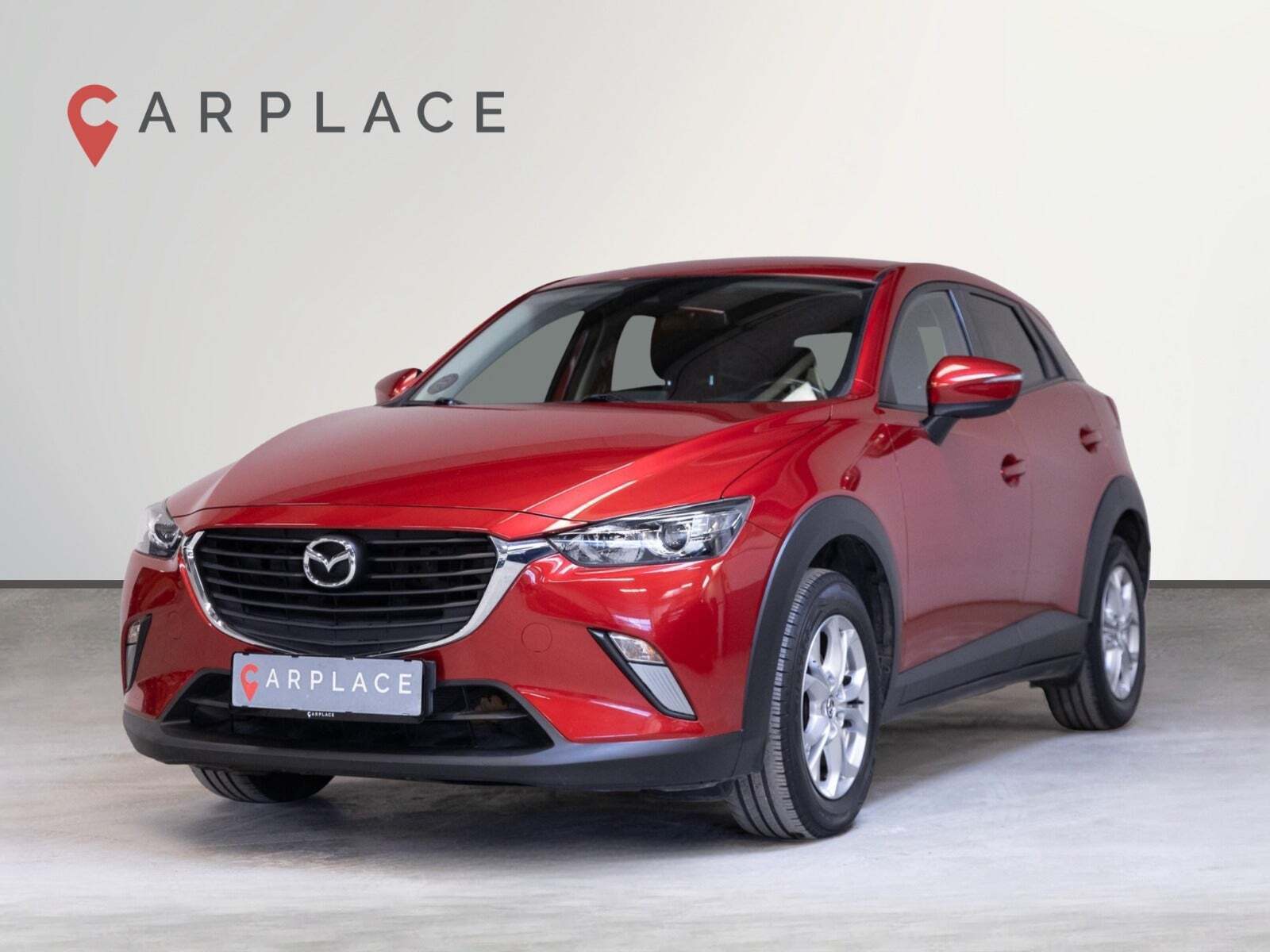 Rød Mazda CX-3 fra 2017