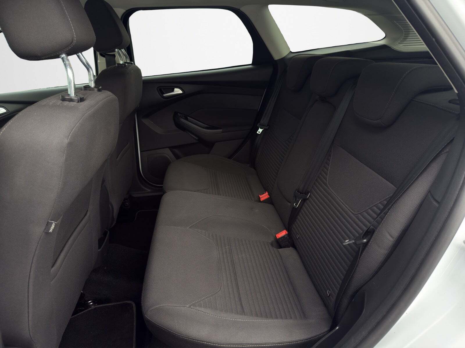 Hvid Ford Focus fra 2017