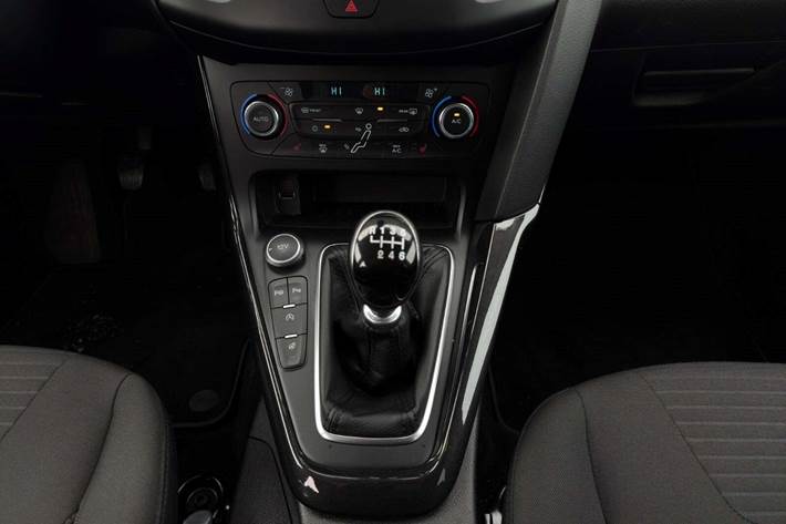 Hvid Ford Focus fra 2017