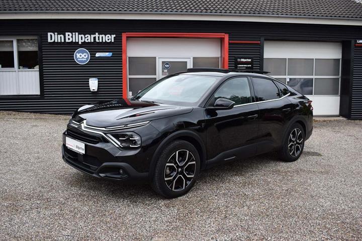 Sort Citroën ë-C4 X fra 2023 set udefra