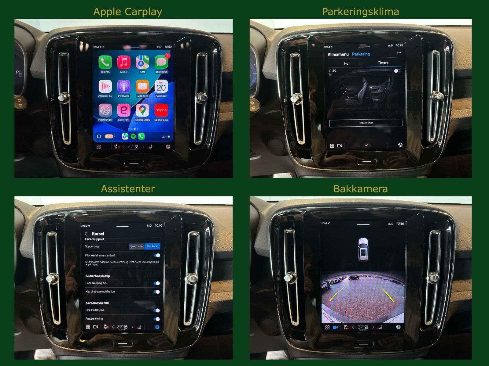 Orange Volvo XC40 fra 2023