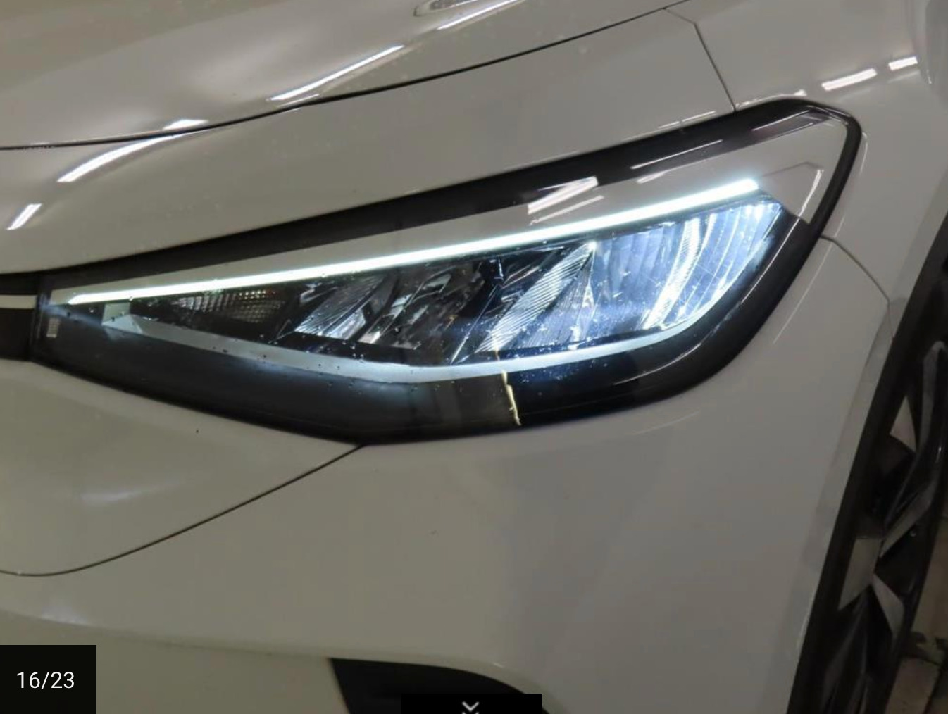 Hvid VW ID.4 fra 2021