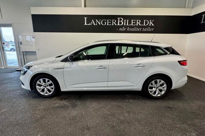 Hvid Renault Megane IV fra 2020