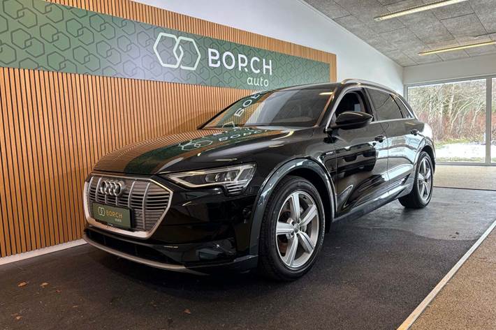 Sort Audi e-tron fra 2021
