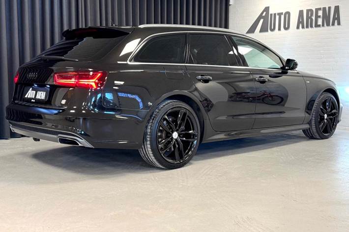Sort Audi A6 fra 2017