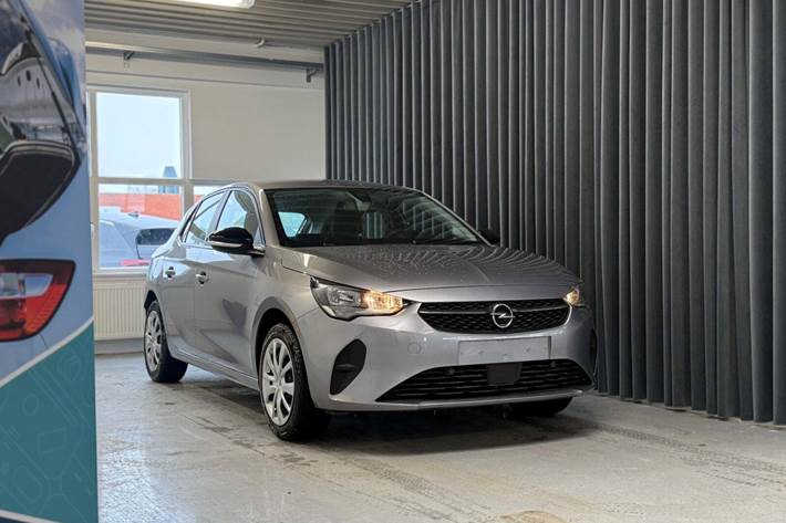 Sølv Opel Corsa-e fra 2021