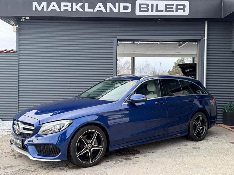 Mercedes C220 d 2,2 AMG Line stc. aut.