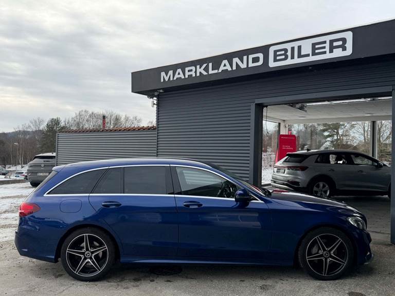 Mercedes C220 d 2,2 AMG Line stc. aut.