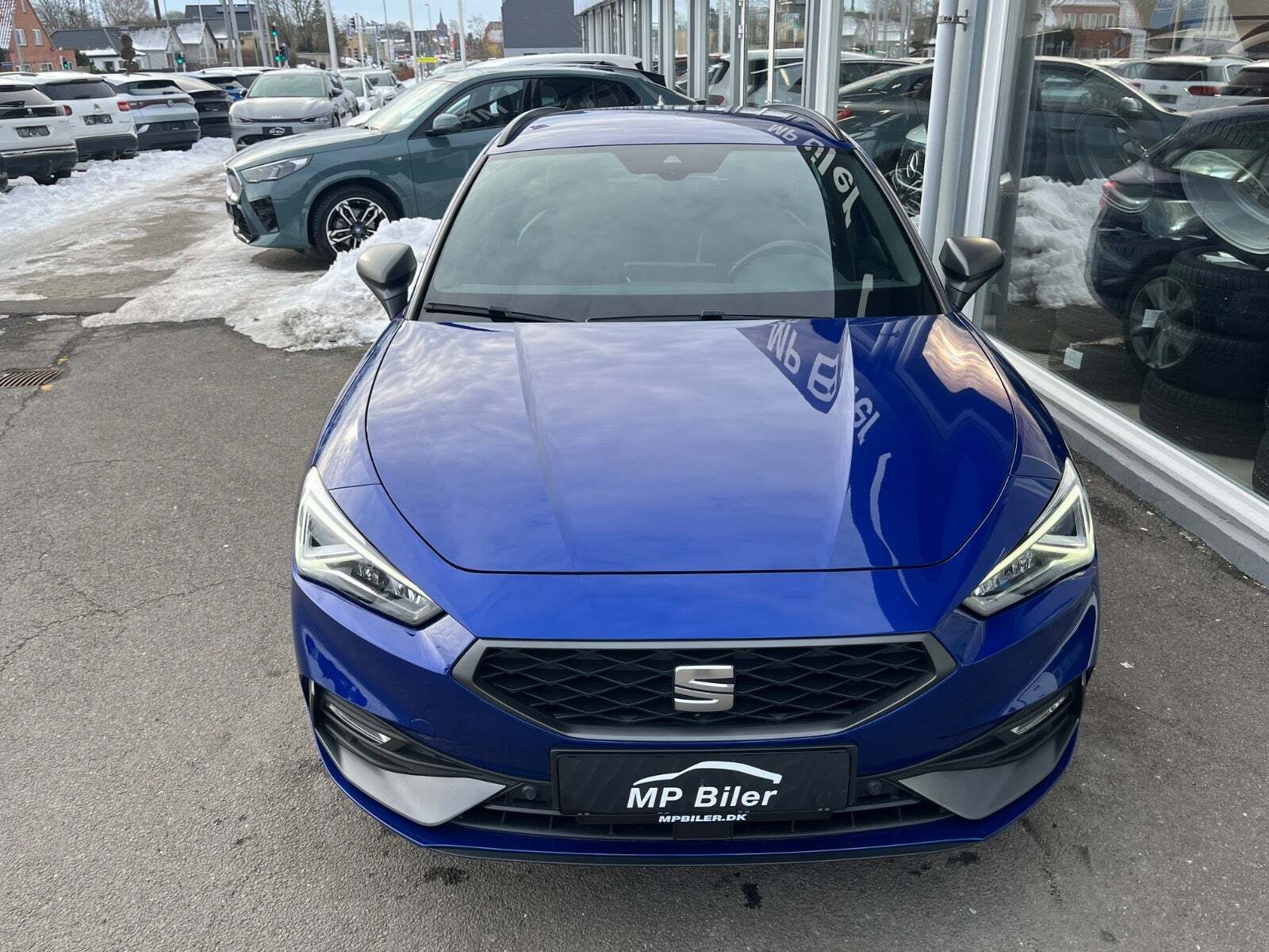 Blå Seat Leon fra 2020