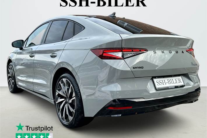 Sort Skoda Enyaq fra 2026