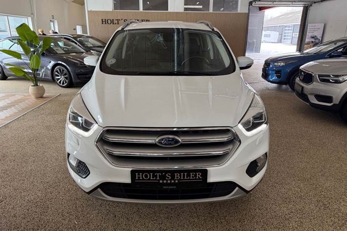 Hvid Ford Kuga fra 2018