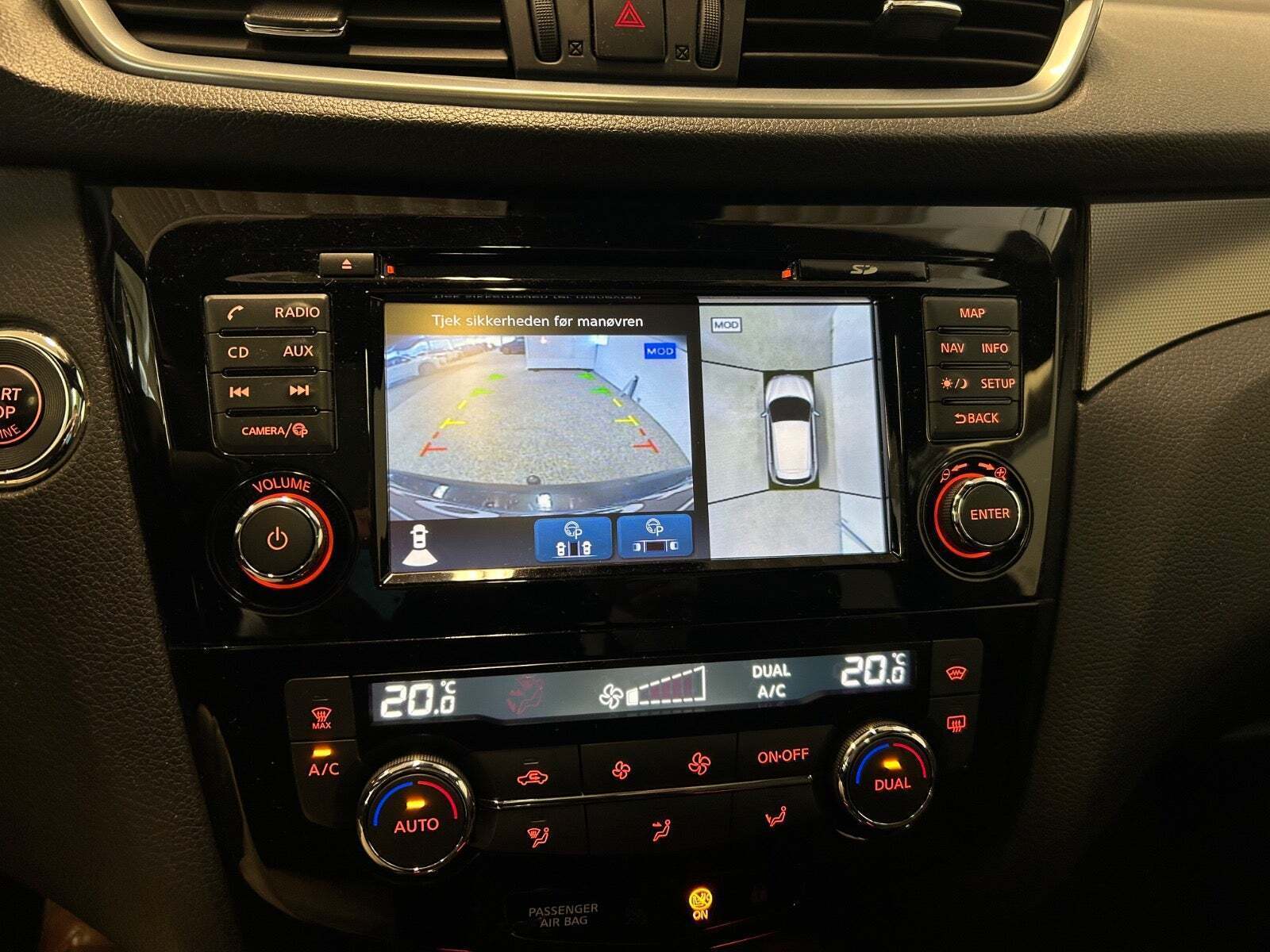 Sort Nissan Qashqai fra 2018