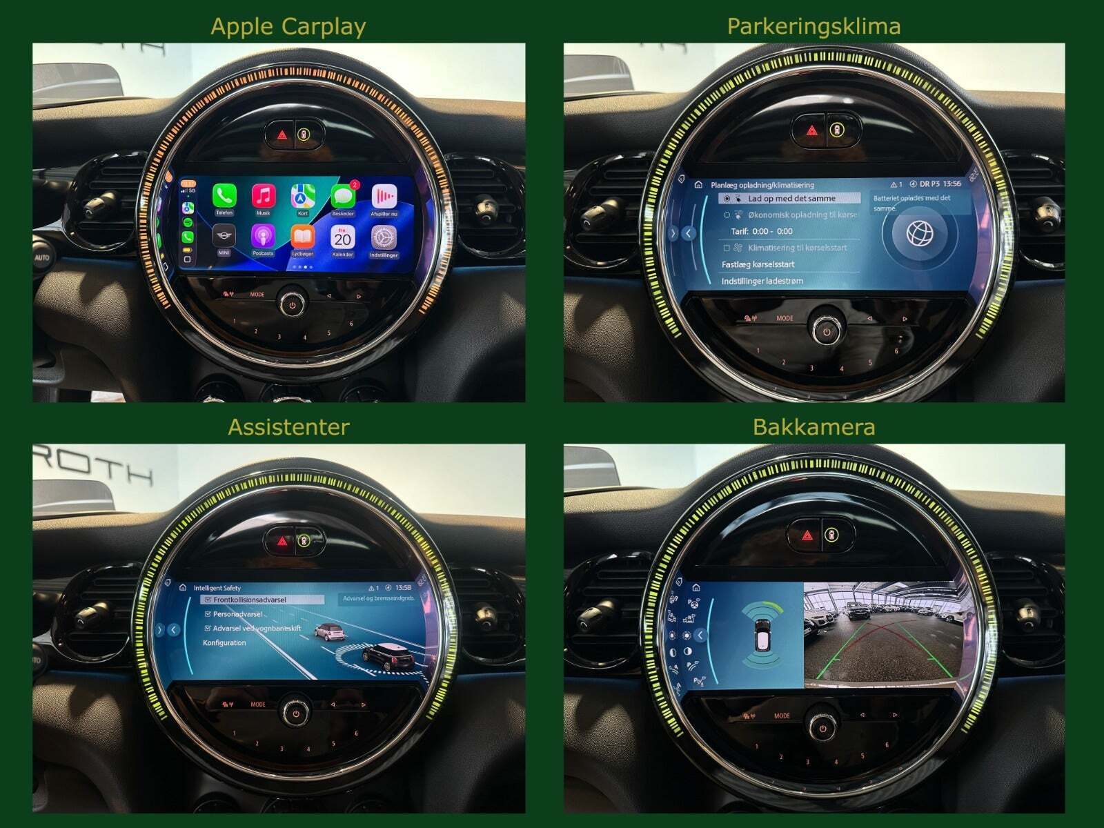 Grå Mini Cooper SE fra 2022