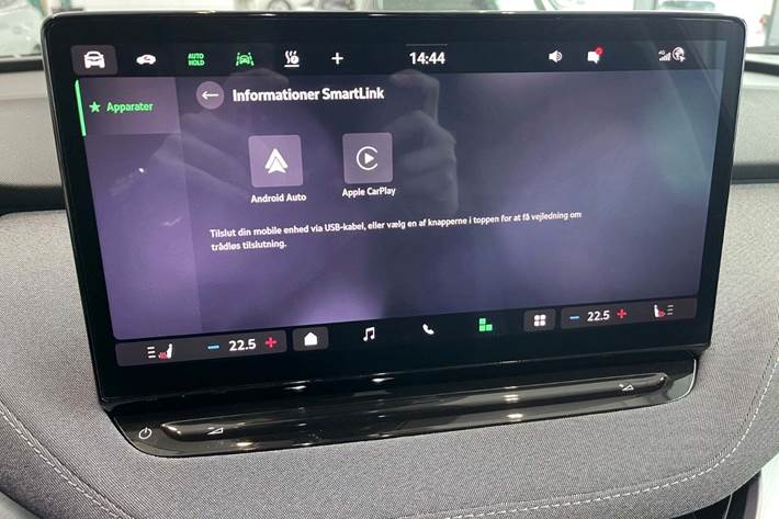 Sort Skoda Enyaq fra 2024
