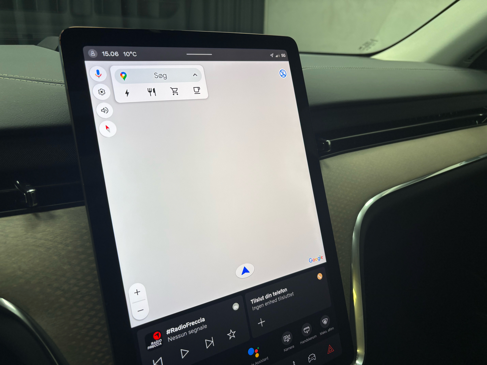 Grå Volvo EX90 fra 2026