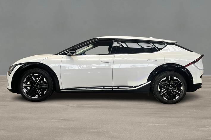 Hvid Kia EV6 fra 2025